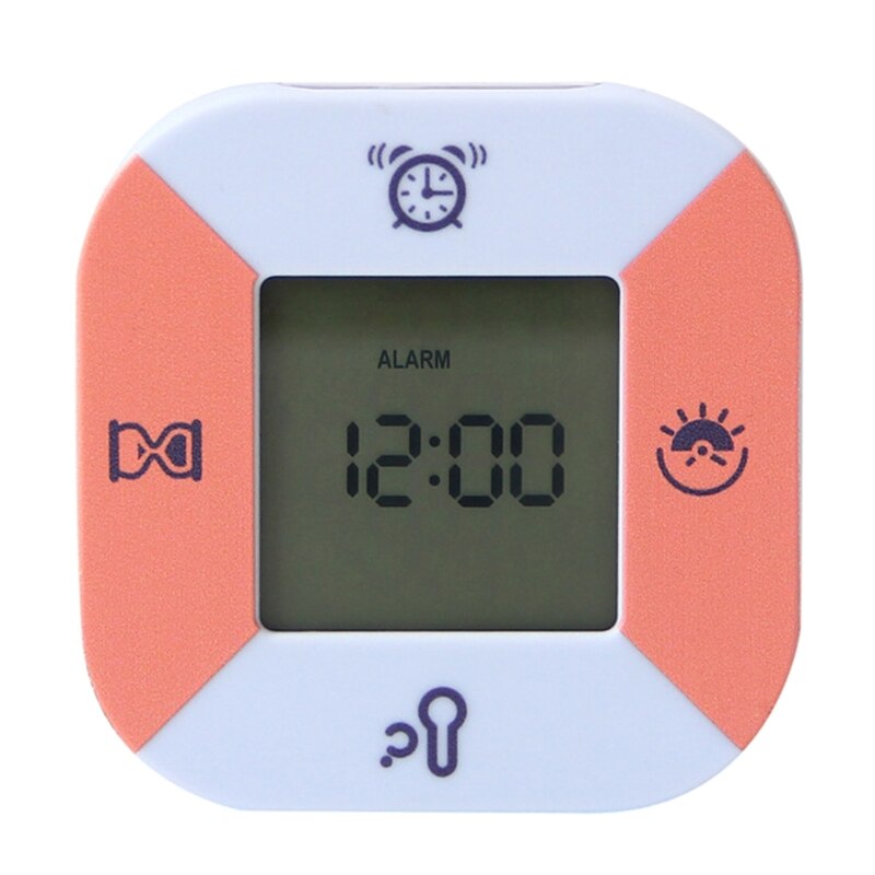 Countdown Timer Flip Timer Time Management Tool Temperature Alarm Clock Calendar Date Digital Display Multifunction 2022