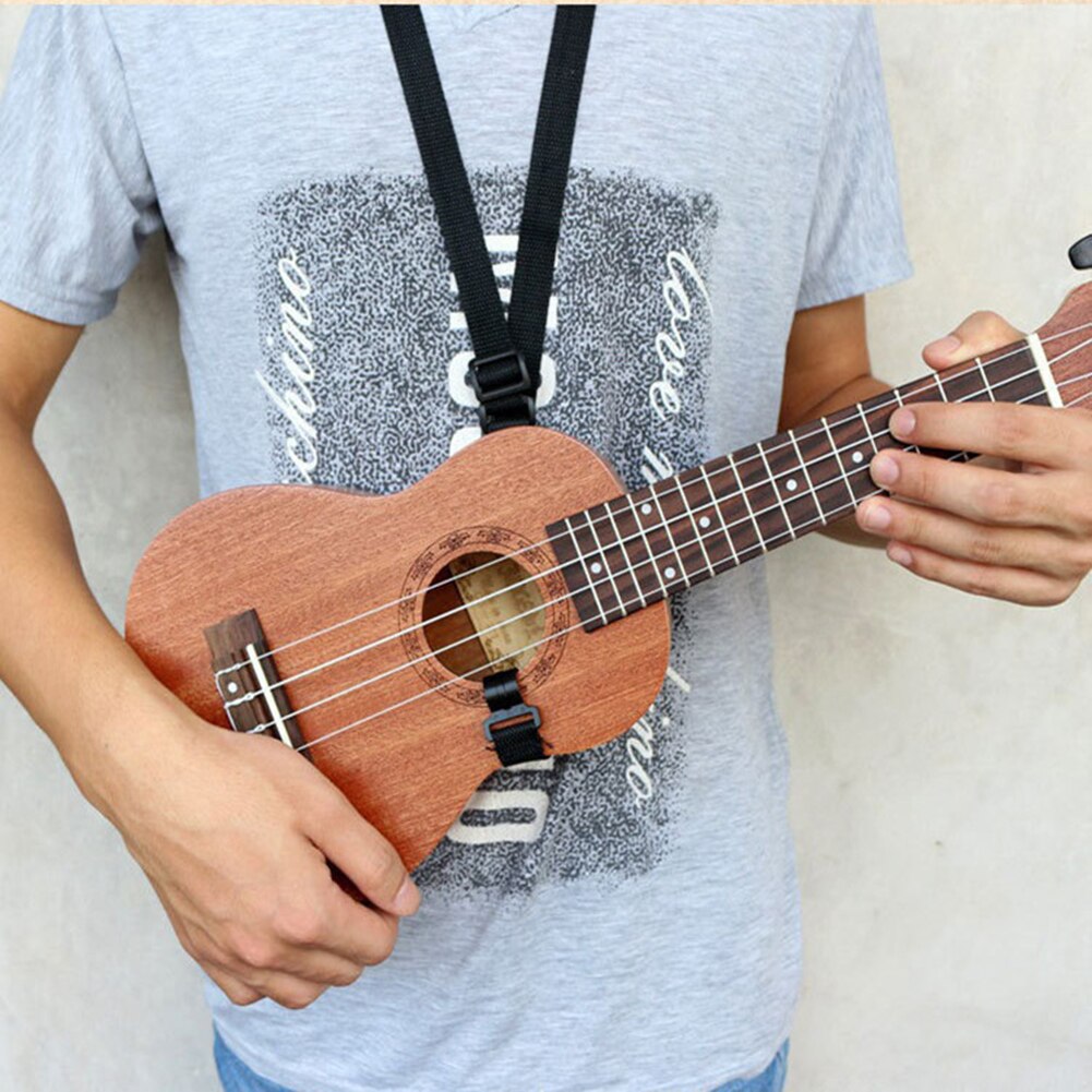 Adjustable Nylon Ukulele Strap Guitar Neck Hanging Musical Instrument Sling Belt Guitar Stringed Instruments Accessories