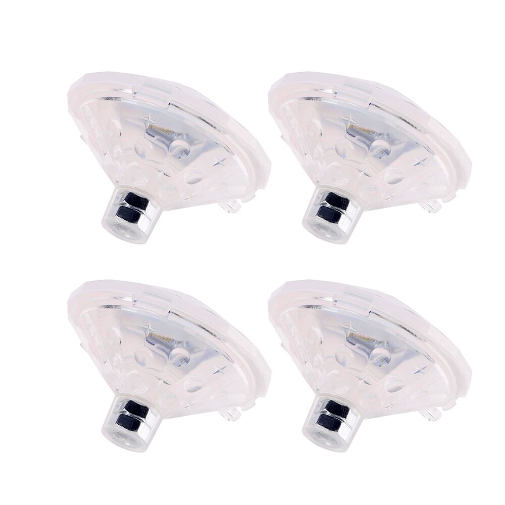 1-4Pcs Floating Underwater Light RGB Submersible Light LED Disco Party Glow Show Swimming Pool Tub Spa Lamp Baby Bath Light: 4pcs