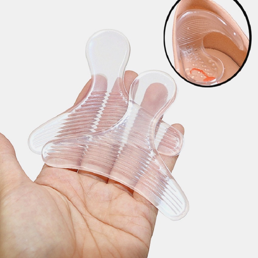1 Paar Onzichtbare Silicagel Inserts Vrouwen Binnenzool Transparante Anti-Slip Voet Schoenen Stickers Voor Hoge Hak Schoen