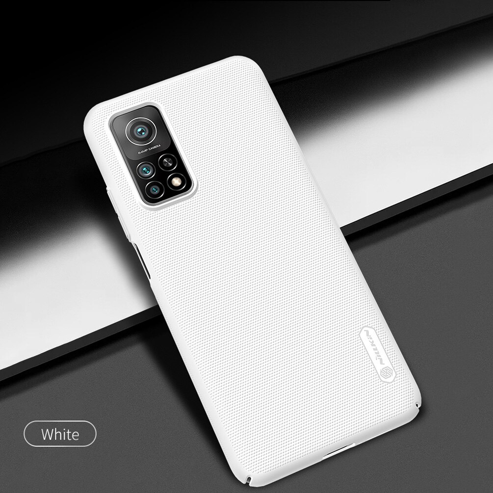 Voor Xiaomi Mi 10T 5G Mi 10T Pro 5G Case Nillkin Super Frosted Shield Hard Pc back Cover Voor Xiaomi Mi 10T Lite 5G Protector Case: For Mi 10T Pro 5G / White