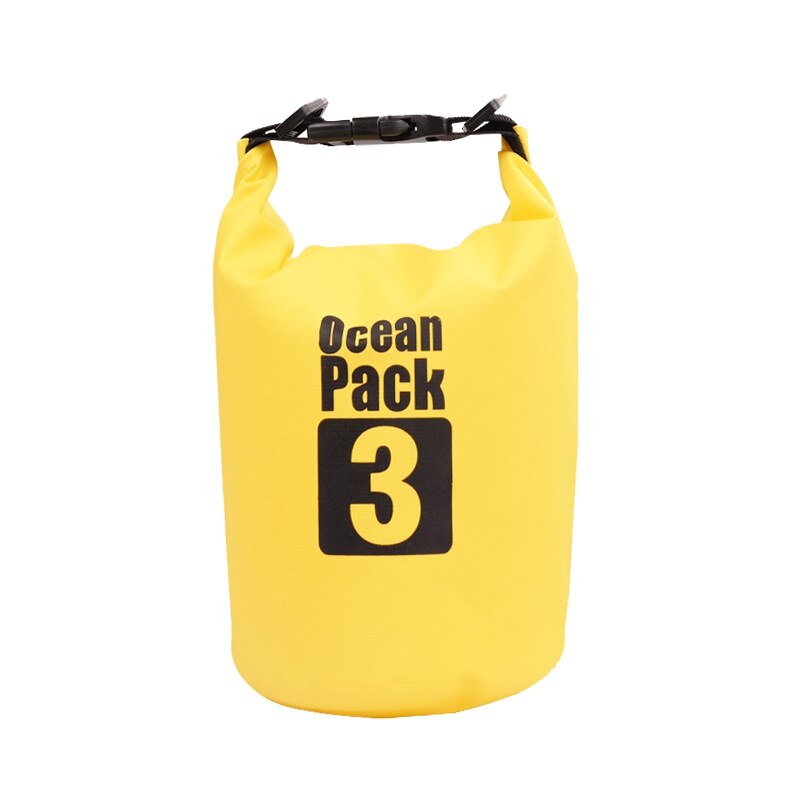 2L/3L/5L PVC Outdoor Dry Waterproof Bag Dry Bag Sack Water Resistant Floating Dry Gear Bags For Boating Fishing Rafting Swimming