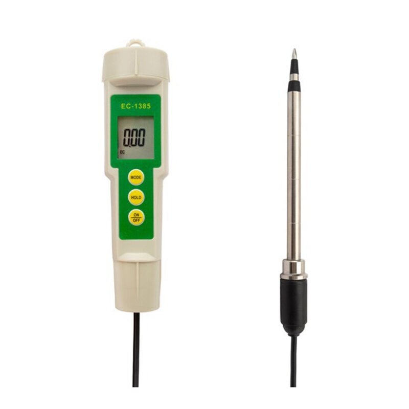 EC-3185 Portable 3 in 1 Soil Tester EC/TDS/CF Meter Tester with Probe For Farm