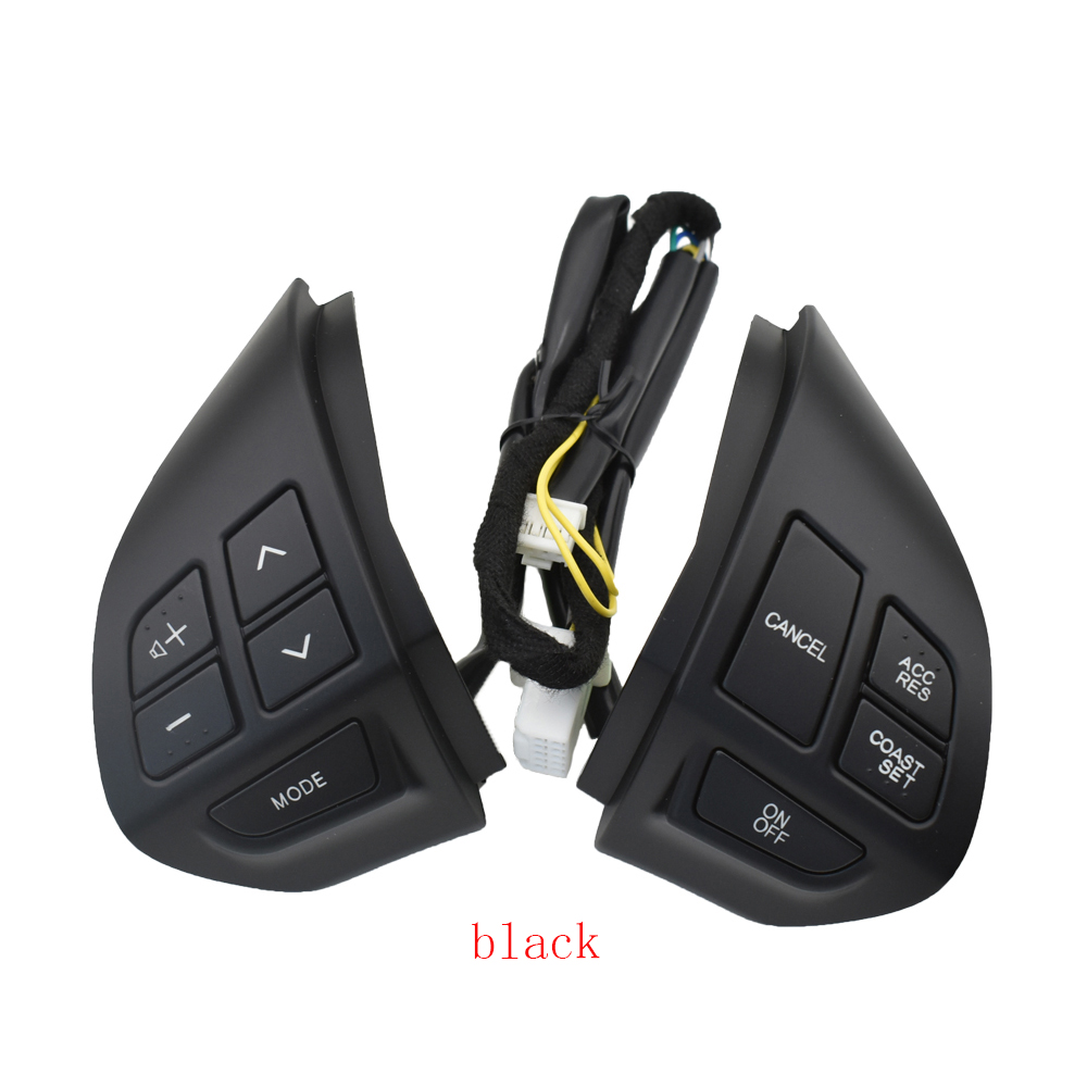 Auto part steering wheel control buttons with wire for MITSUBISHI LANCER OUTLANDER ASX 2007