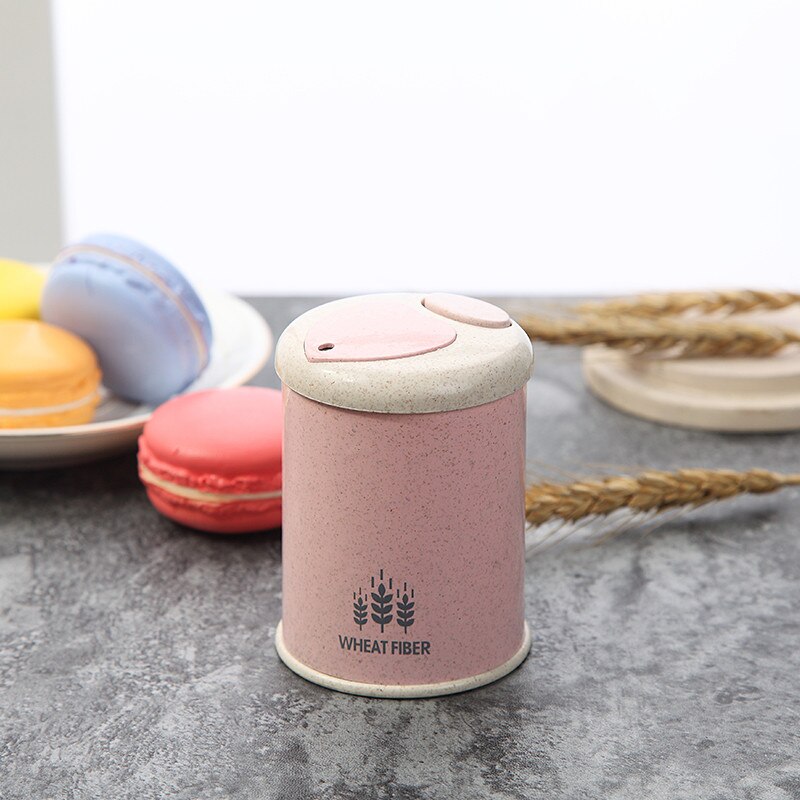 Style européen Automatique Support Pour Cure-Dents Conteneur De Paille De Blé de Table De Ménage Cure-Dents Boîte De Rangement Distributeur de Cure-Dents: E1