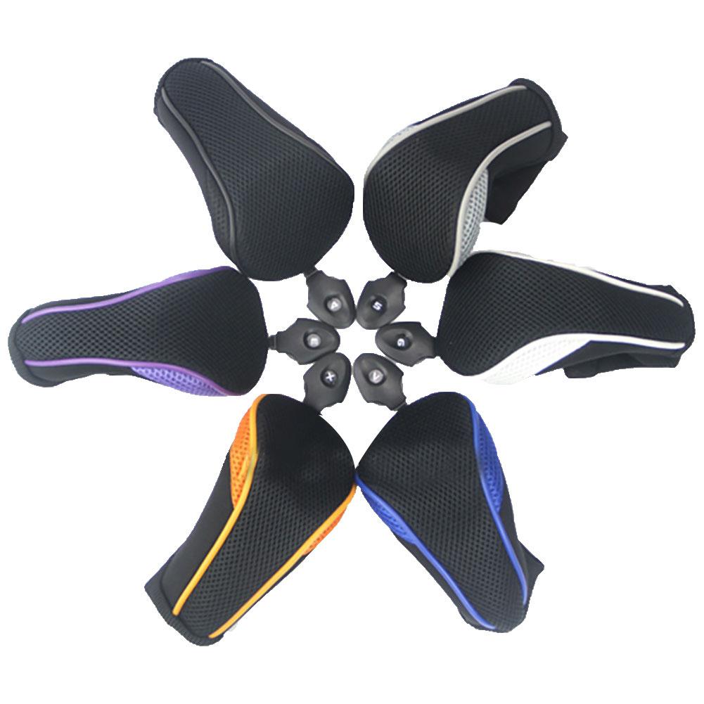 Outdoor Sports Golf Club Head Cover Eisen Putter Headcover Schützen Set Anzahl Gedruckt mit Golf Club Headcover Zubehör