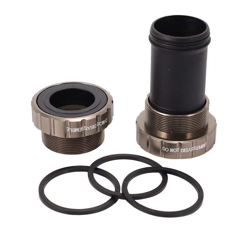 MOTSUV Bicycle Bottom Bracket Bike Axis MTB Road Cycling Bottom Bracket Waterproof Aluminum 68/7m Crank Axis Titanium