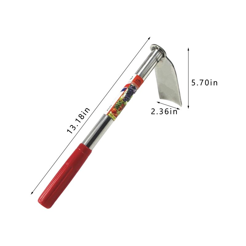 Rvs Schoffel Wieden Hark Planten Groenten Farming Vissen Farm Houten Handvat Tuinieren Landbouw Gereedschap Handgereedschap