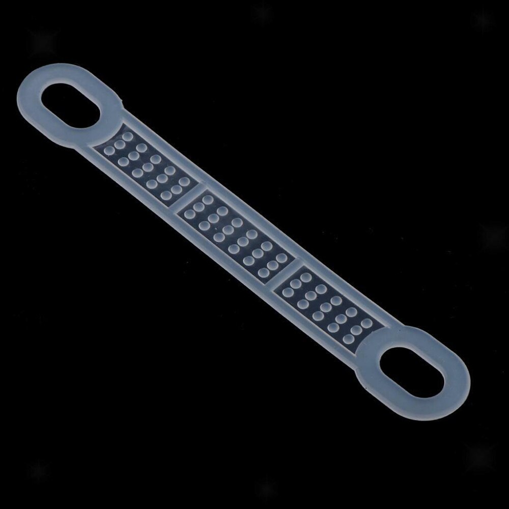 100pcs Silicone Clothes Hanger Grips Anti-Slip Clothes Hanger Non Slip Strip for Men Women Clothes Accessory