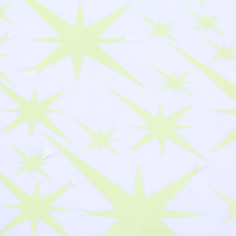 37Pcs Glow In The Dark Star Muurstickers Ster Dot Lichtgevende Kinderkamer Decor Zal Glow In The Dark ster Dot Fluorescerende Sticker