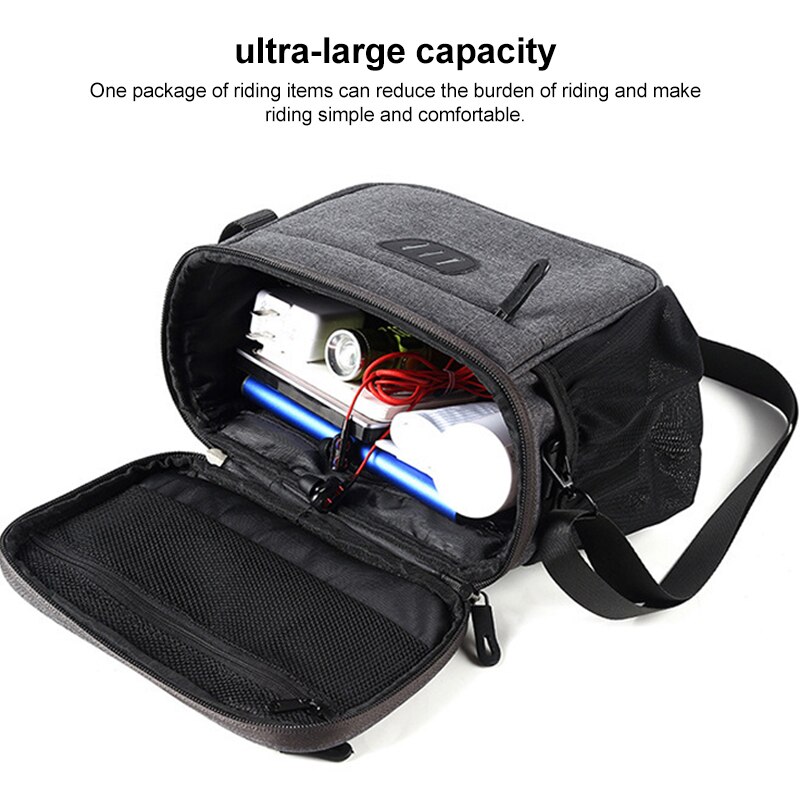 Fiets Stuur Tas Waterbestendig Fietsen Tas Reflecterende Opbergtas Front Frame Pouch Zadeltas Rijden Accessoires