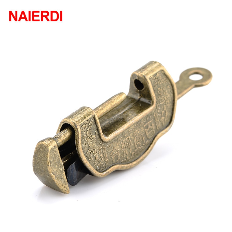 NAIERDI 34*20mm çin Vintage antik stil kilit çinko... – Grandado
