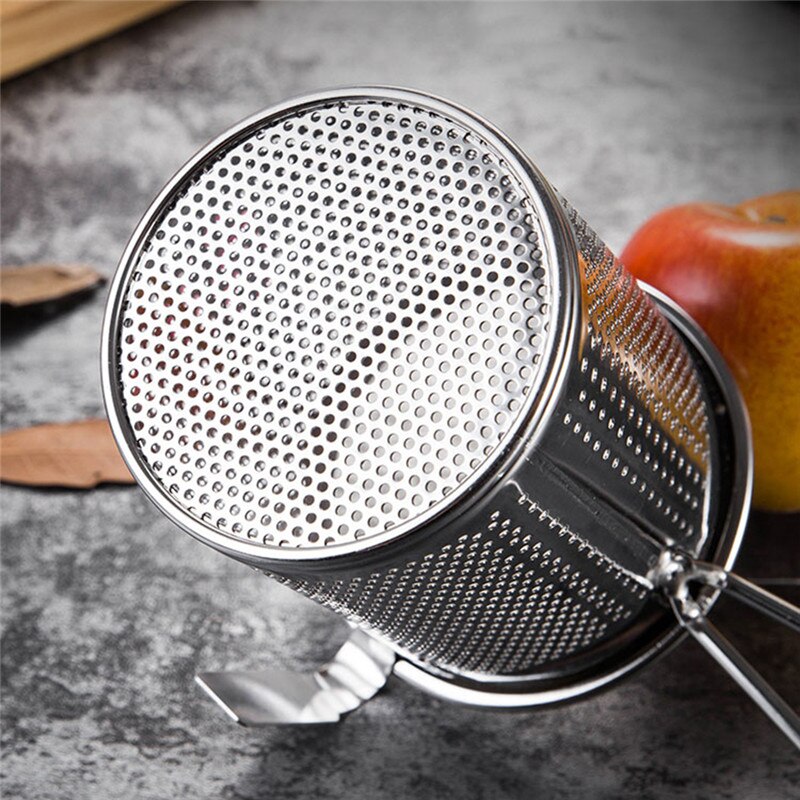 Zilver Rvs Pot Zeef Friteuse Koekenpan Zeef Food Vergiet Noodle Dumplings Filter Keukengerei