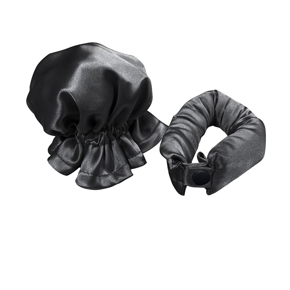 Heatless Hair Curlers No Heat Curly Hair Products Soft Hair Rollers Lazy Hair Rollers Sleeping Silk Curls Hair Styling Tools: Beige