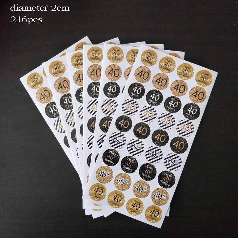 Leeiu 6pcs Spial 18 30 40 50 60th Birthday Swirls Hanging Ornaments Happy Birthday Party DIY Decorations Cheers 30th Birthday: 15