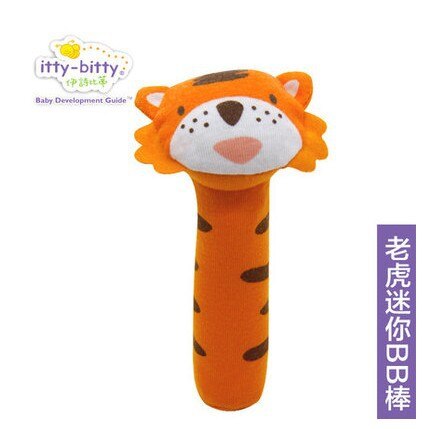 Baby hand grip rattle toy BB stick cow lion panda tiger rabbit monkey deer pig puzzle enlightenment rattle toy: 3