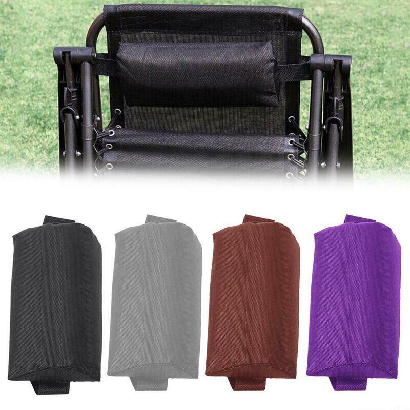 Fauteuil Hoofdsteun Strand Klapstoelen Teslin Kussens Pad Tuin Achtertuin Picknicks Sling Lounge Stoel Hoofd Kussen Gevuld Kussen