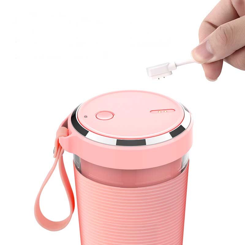 ZK40 Draagbare Elektrische Blender/Juicer Usb Mixer Machine Draadloze Smoothie Blender Mini Keukenmachine Citroen/Oranje Squeezer