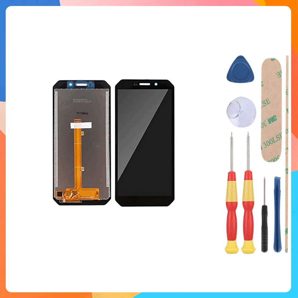 robić Doogee S40 S40 zawodowiec S41 S51 S55 S58 zawodowiec S59 zawodowiec S60 S61 S68 zawodowiec S70 S88 zawodowiec S89 S96 zawodowiec S98 S99+ Wyświetlacz LCD + ekran dotykowy: Skyblue