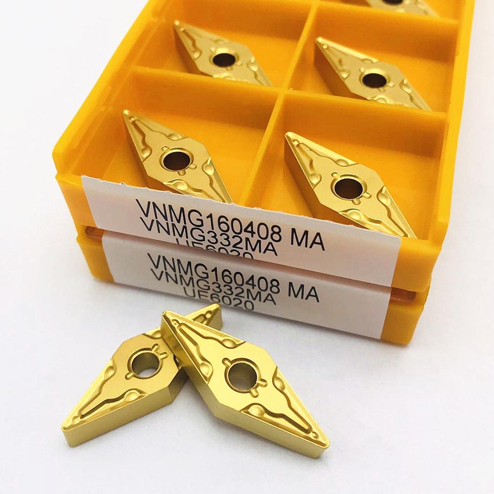VNMG160408 VNMG160404 UE6020 VP15TF US735 herramienta de torneado externo, inserto de carburo, herramienta CNC, herramienta de torneado de metal, inserción VNMG