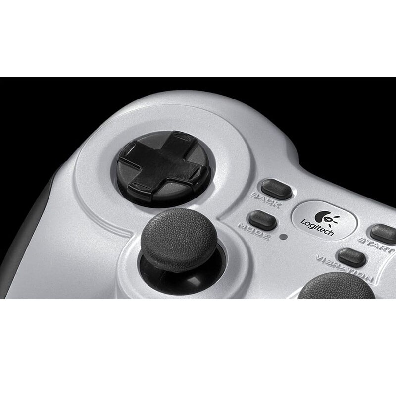 New logitech  f710 wireless gamepad, 2,4 ghz wireless connection, dual vibration feedback, 4 switches, d-pad