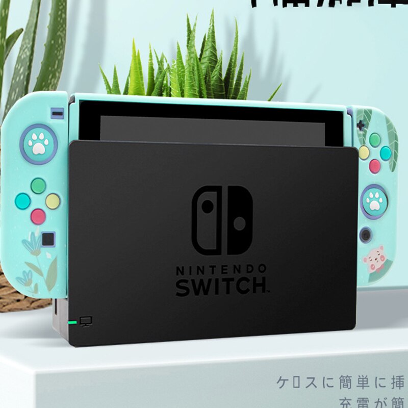 Funda blanda de TPU para Nintendo switch, carcasa colorida para Nintendo Switch