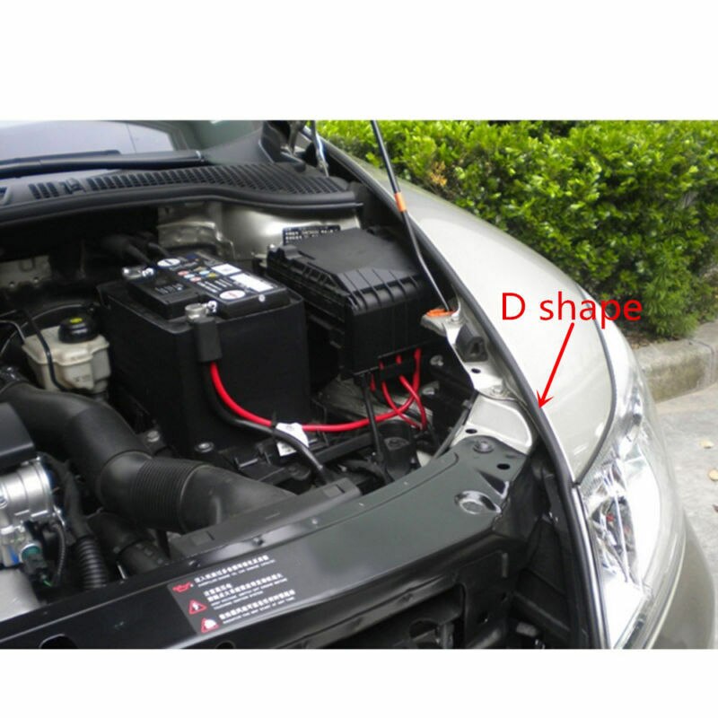 Raam Afdichting Strip Trim Autodeur Edge Moulding Rubber Stofdicht Vervanging Grote D Vorm Nuttig