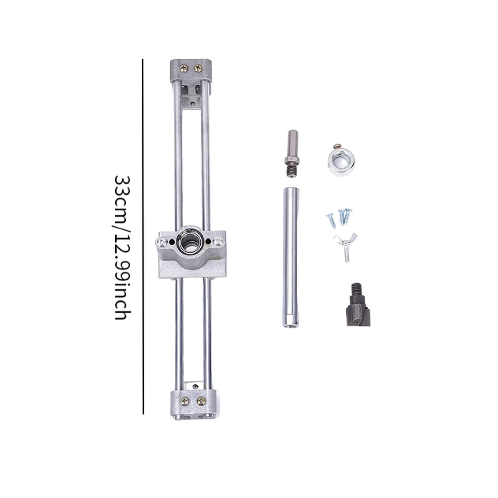 Kit de abridor de orificios para cerradura de puerta, máquina de mortaja de puertas de madera, herramientas de carpintería con orificios para llaves, fácil instalación