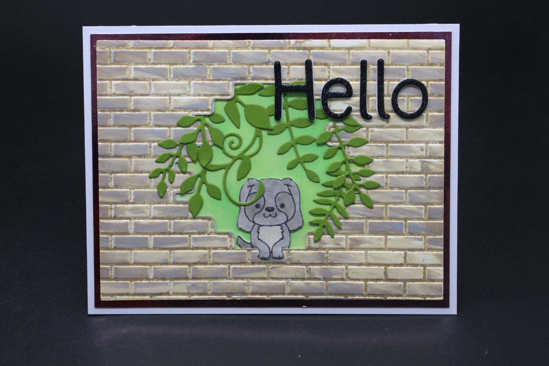 3D transparent embossed sheet DIY Paper Cutting Dies Scrapbooking Plastic Embossing Folder: FD-014