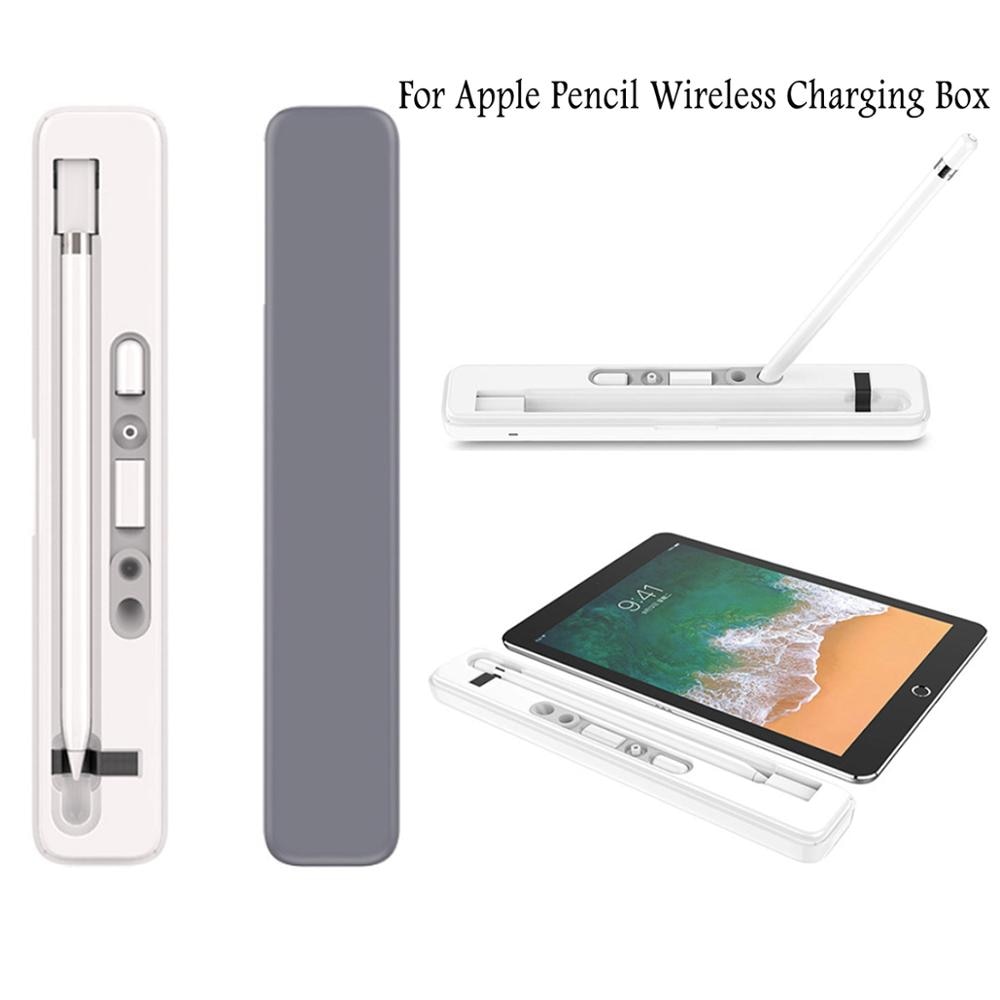 Opbergdoos Pennenbakje Voor Apple Potlood Draadloze Opladen Doos Ontvangen Doos voor iPad Stylus Charger Case Draagtas