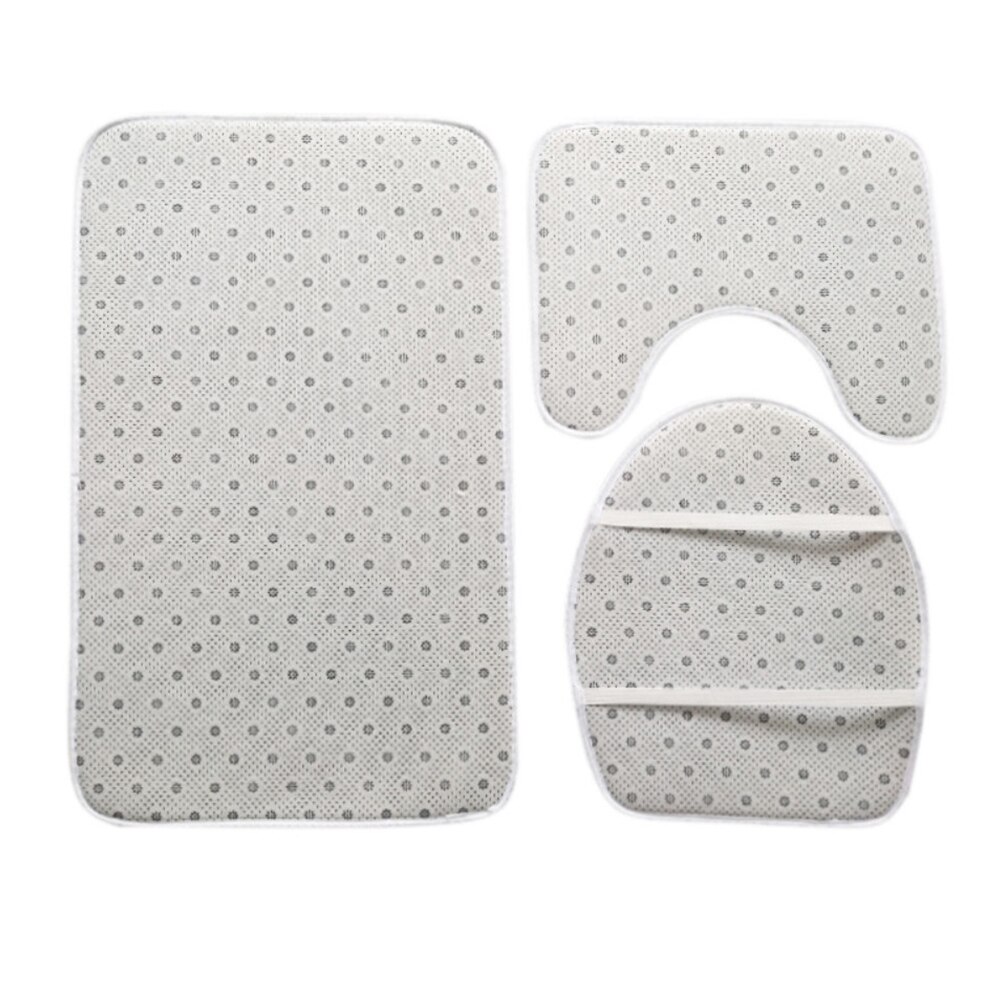 Badkamer Matten Set Anti-Slip Duurzaam Hond Vloermat Wc Mat Voor Badkamer Wc