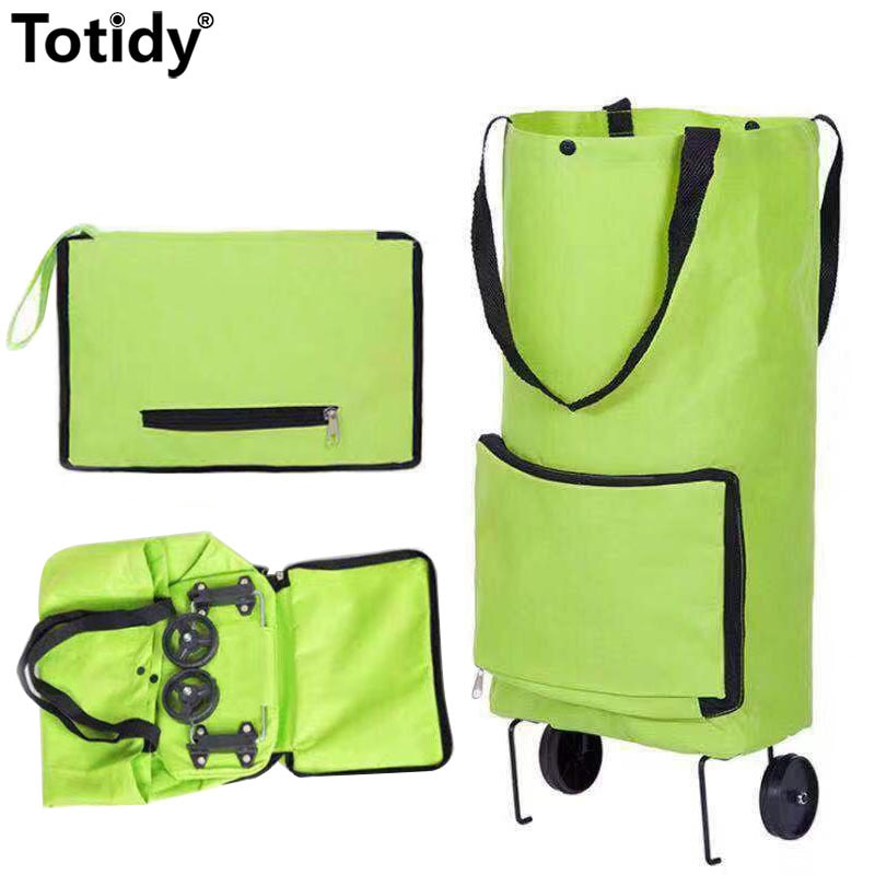 Sac de courses pliable, chariot de courses, achat de nourriture, sac sur roues, sac de légumes, organisateur de Shopping, sac Portable, paquet de traction