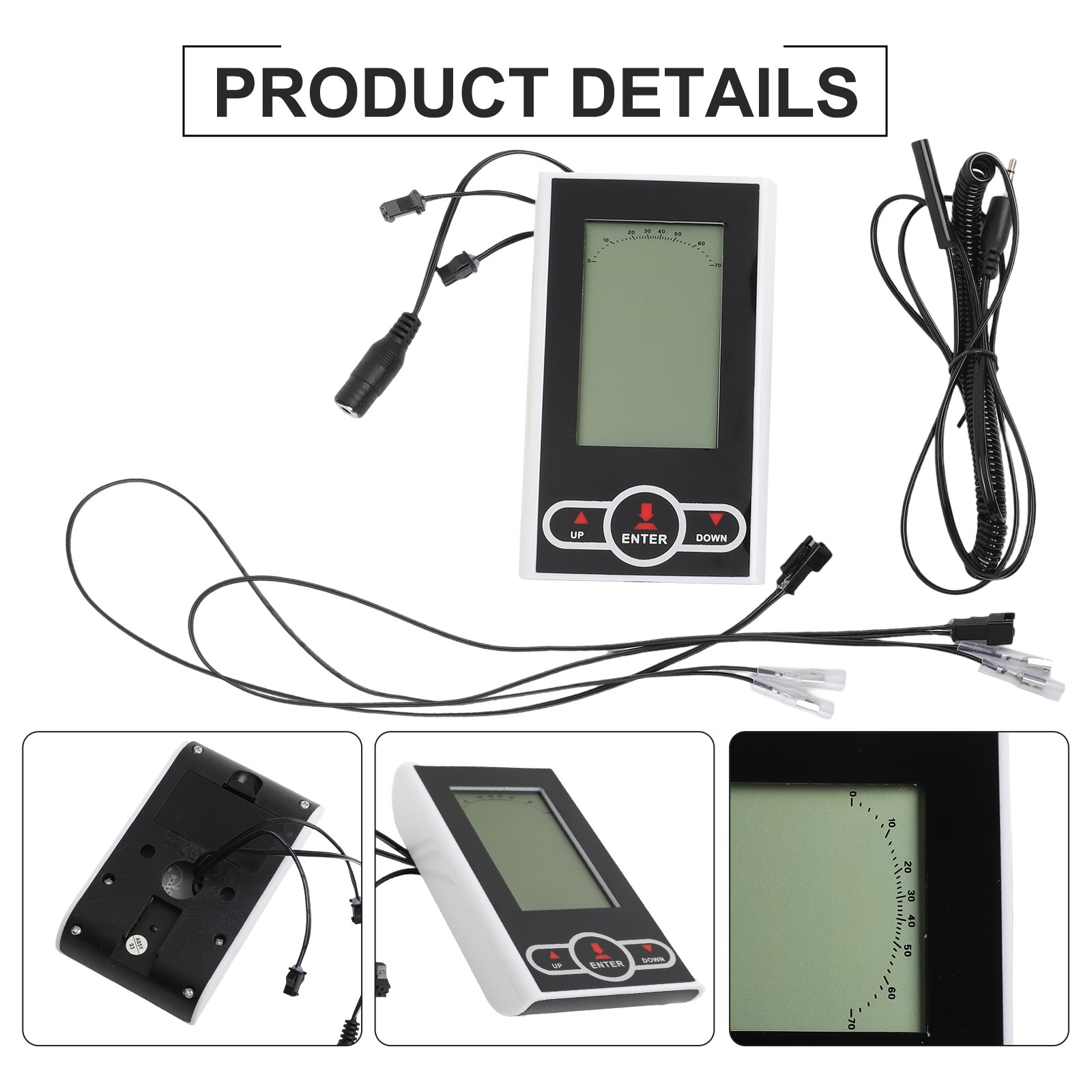 Calorie Counter Exercise Bike Monitor For Personal Fitness Tracking Total Mileage Measurement Fitness Bike Speedometer Display
