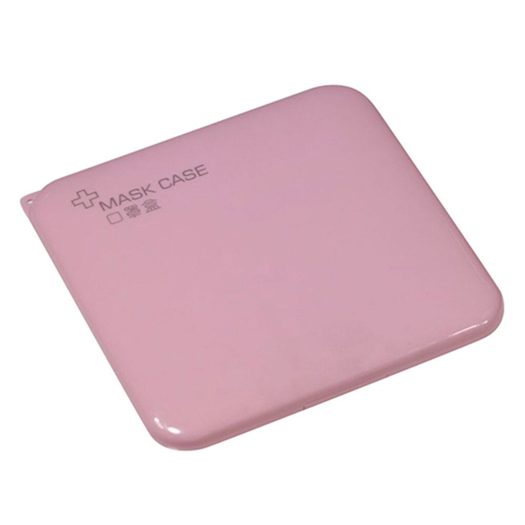 Portable Dustproof Moisture-proof S Storage Box Case Storage Box Band-aid Storage Folder Storage Boxes Large Stock Send Fast: Pink