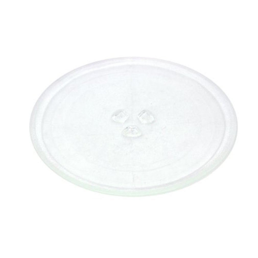245mm Universal Microwave Turntable Glass Plate Micro Glass Turntable Tray Accessories With 3 Fixtures For Midea And So On