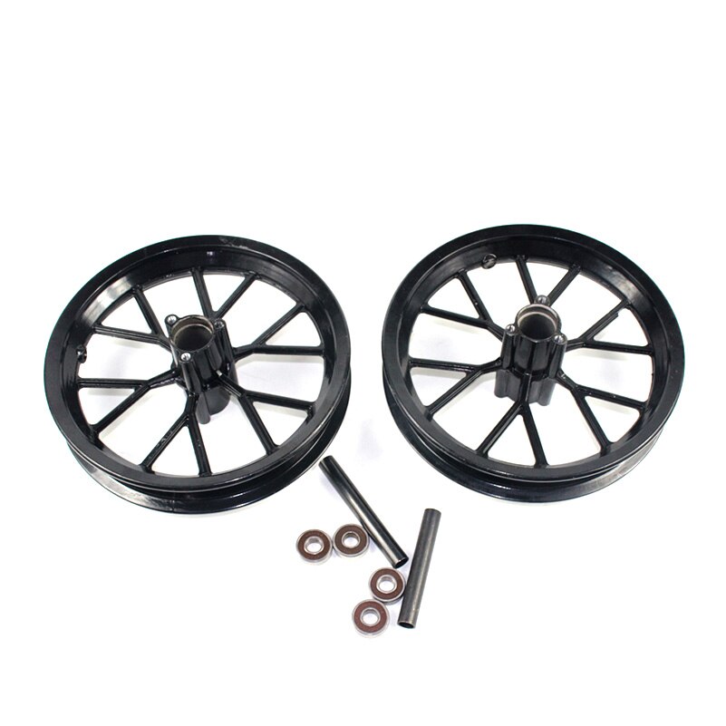 Llanta de aleación de aluminio para Mini Moto, llanta delantera y trasera de 2019mm, apta para minimoto de 49cc, 222: Front and Rear hub