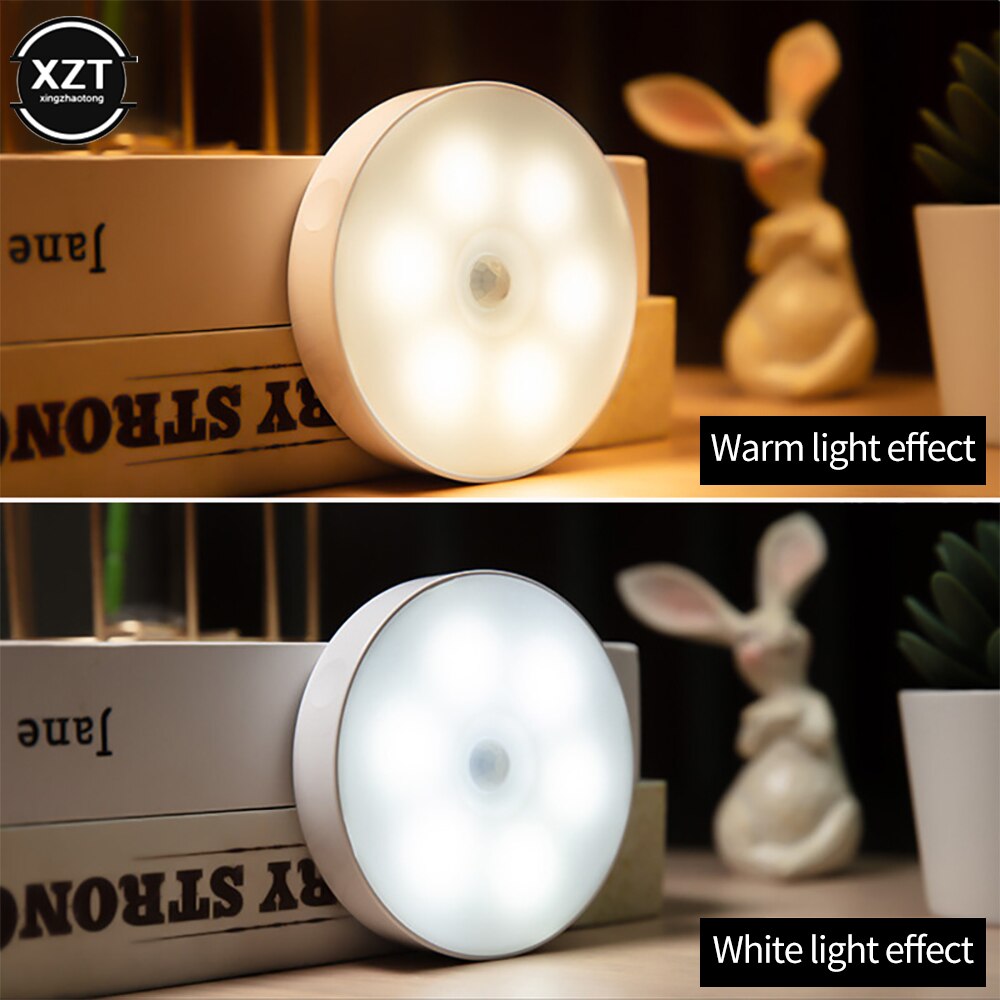 Bedroom Decor Night Lights Motion Sensor Night Lamp USB Charging Bedroom Decoration Led Night Light MOONSHADOW
