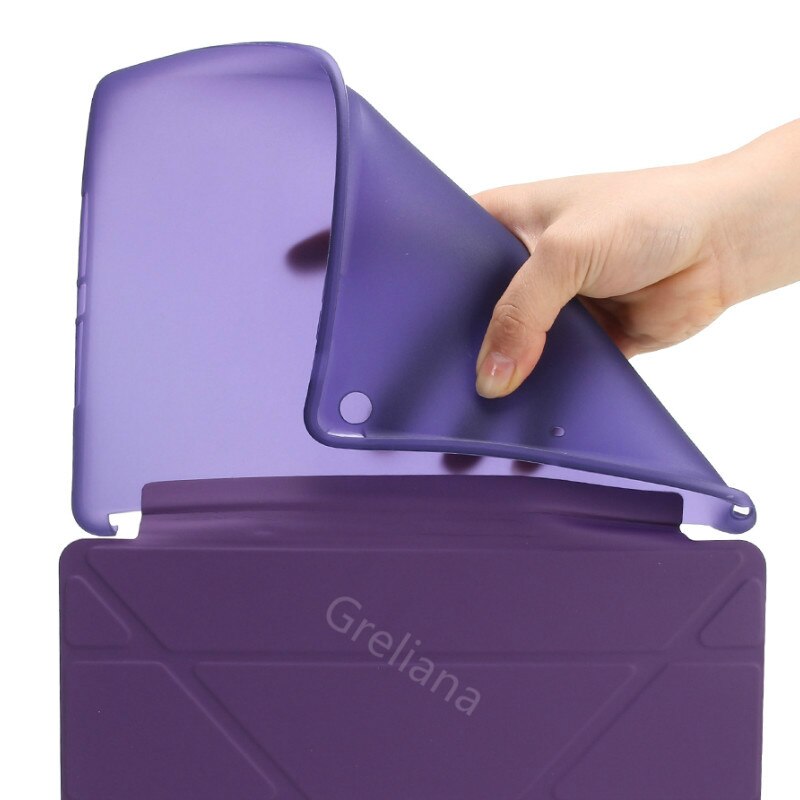 Case For iPad 2 3 4 Model A1395 A1396 A1397 A1416 A1430 A1403 A1458 A1459 A1460 Smart Auto sleep Flip Stand Cover For iPad Cases: for iPad 234 purple