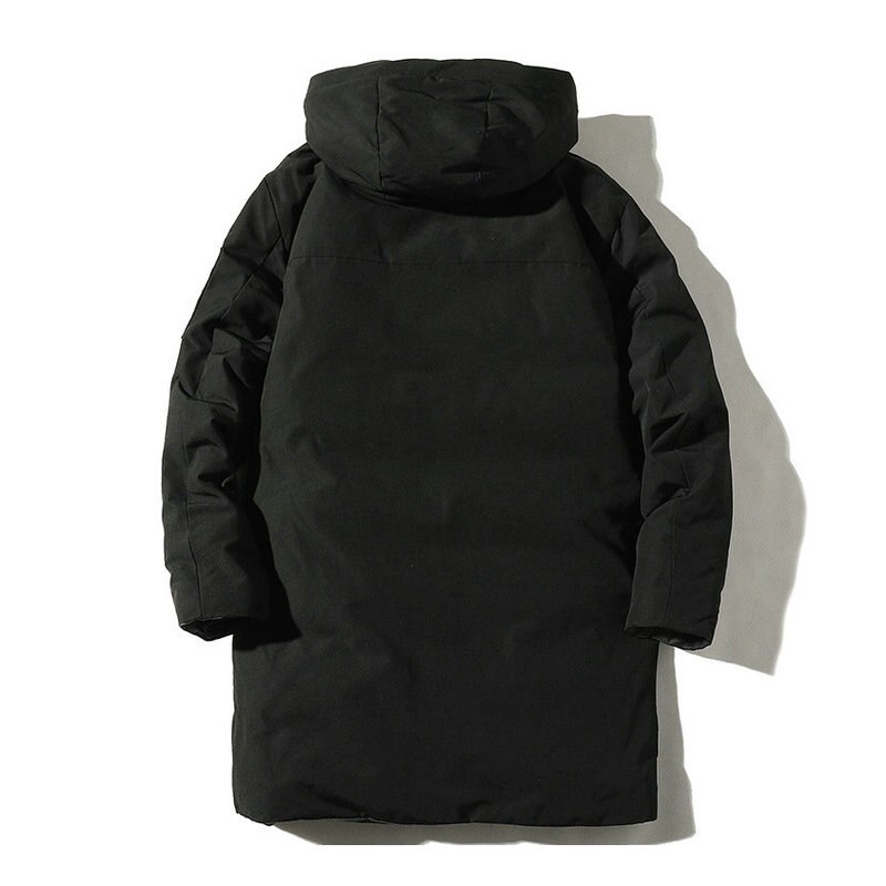 Vinterjackor hooded parkas herr tjock vadderade herrrockar överrock kläder herr vindtät ytterkläder jacka kläder