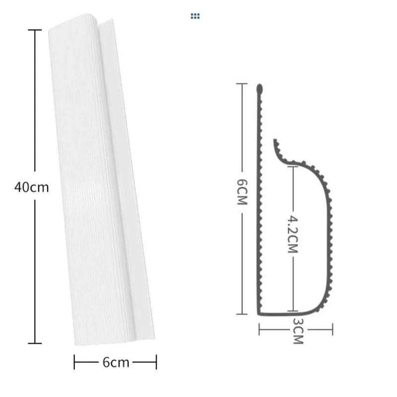 Bandeja de cables de escritorio de PVC de 40cm, gestión de cables debajo del canal de escritorio, ocultador de cables, sin perforación, organizador de cables para el hogar y la Oficina
