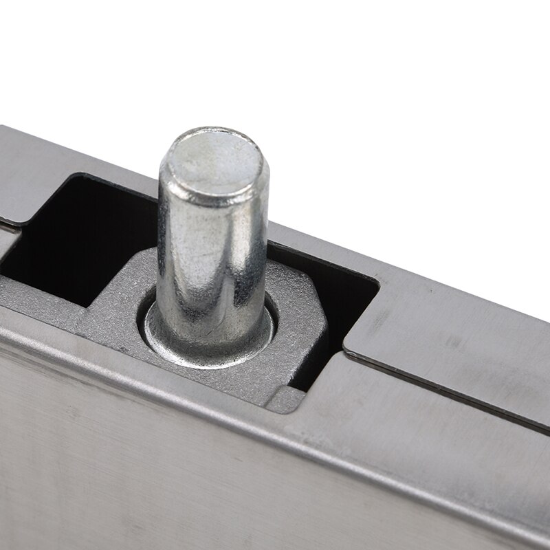 Stainless Steel Curved Clip Glass Door Clip Seven-word Fixed Door Clip Frameless Home Improvement Hardware Accessories