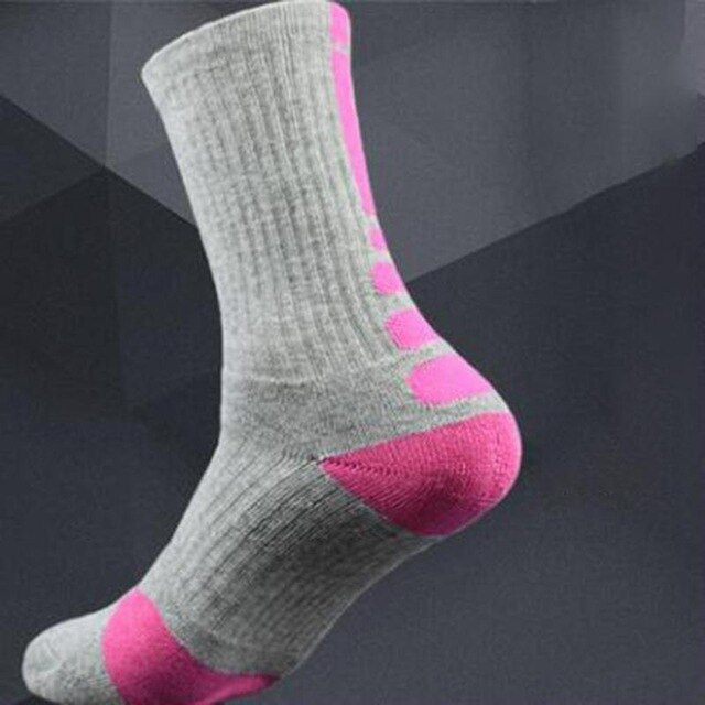 Men Outdoor Sports Elite Basketball Socks Men Cycling Socks Compression Socks Cotton Towel Bottom Men's Socks: Style 12