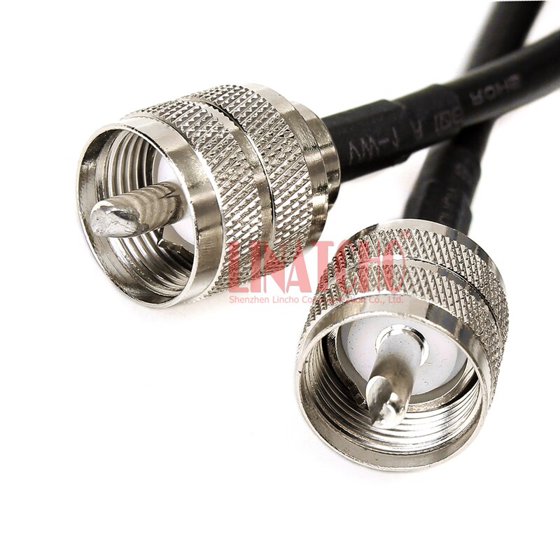 WiFi Expert RG58 NMO Antenna Mount To PL259 UHF Male Coax Cable – Various Lengths