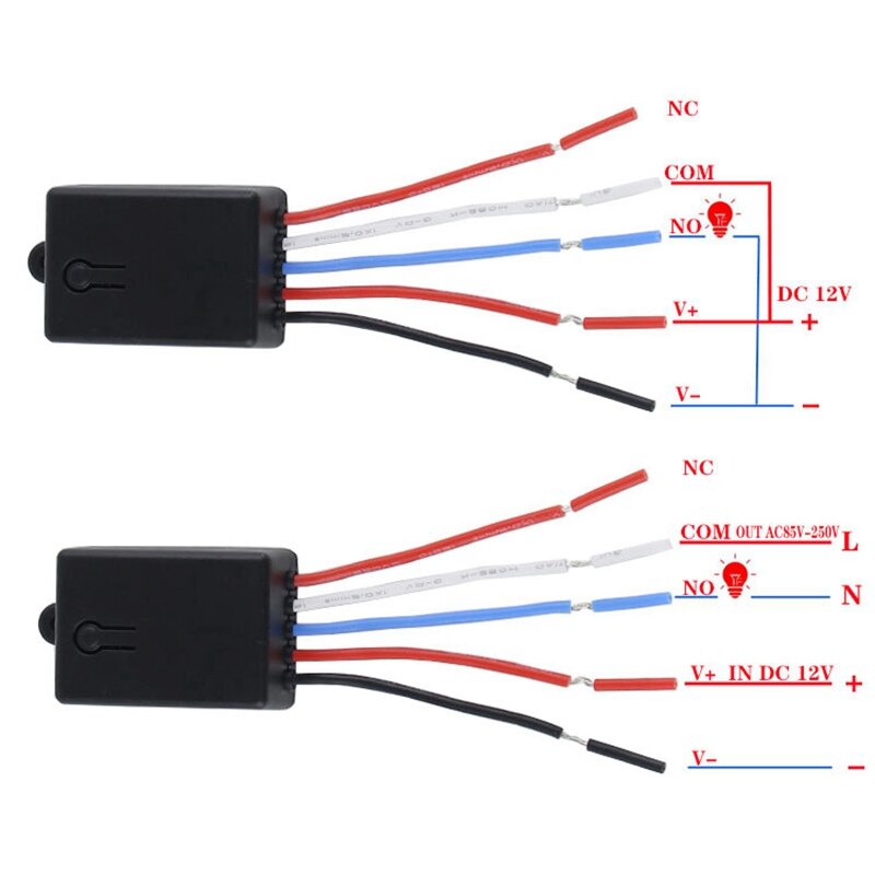 Universele Radio Frequentie Draadloze Afstandsbediening Schakelaar Dc 12V 1 Kanaals Ontvanger Module Elektronische Garage Lock Deur