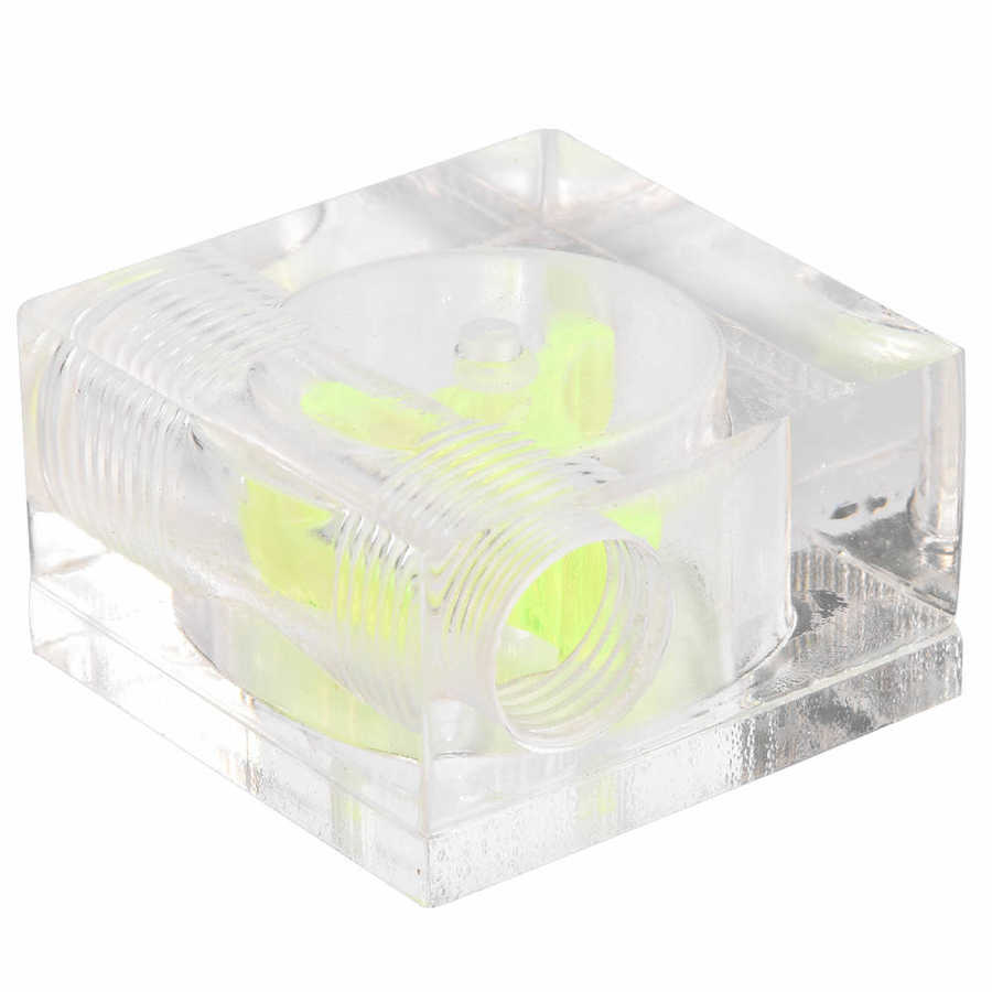 Pc Water Cooler Meter /4 Draad 3 Acryl Waaier Waterkoeling Meter Indicator Voor Computer Water Cooling System