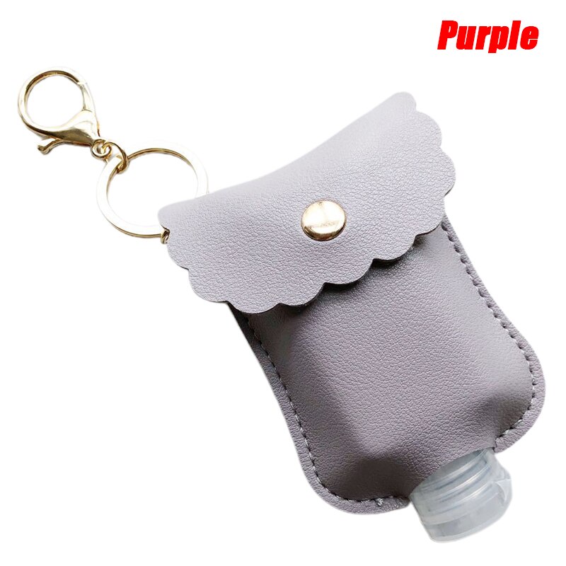 Bouteille de voyage et porte-clés bouteilles vides rechargeables pour désinfectant pour les mains: PP