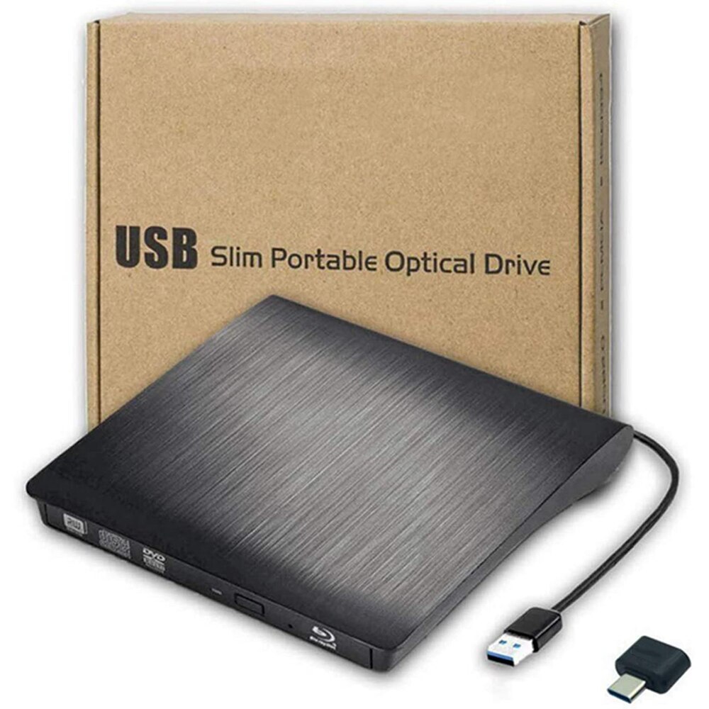 Externe Cd Dvd Drive, usb C Schrijver Type C Usb 3.0 Cd Dvd Ram Brander Combo High Speed Re-Writer Voor Laptop Notebook pc Desktop