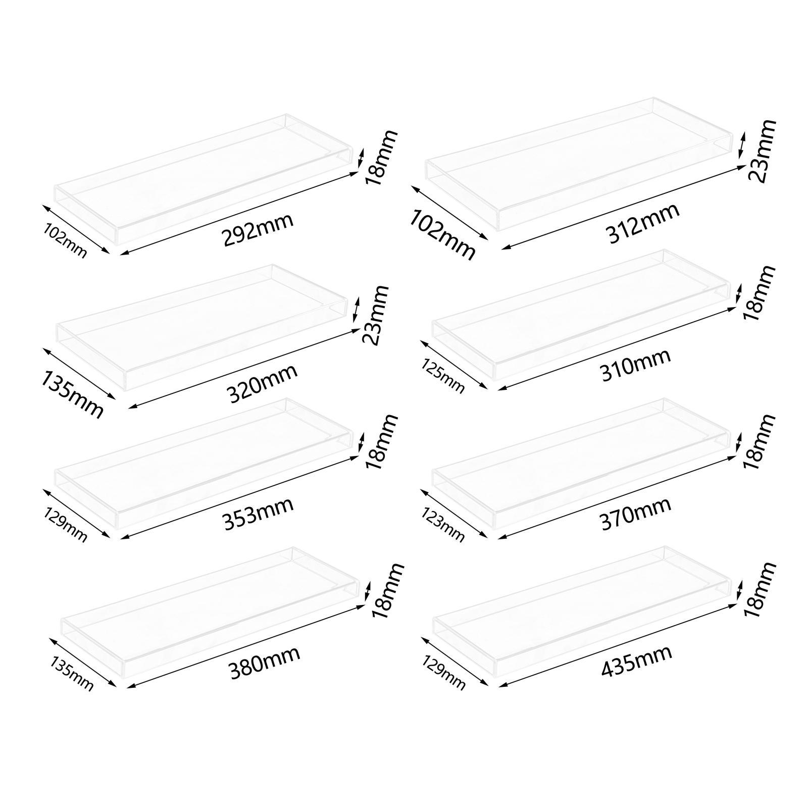 Acrylic Mechanical Keyboard Dust Cover Easy to Use Computer Keyboard Accessories Transparent Protector for Office