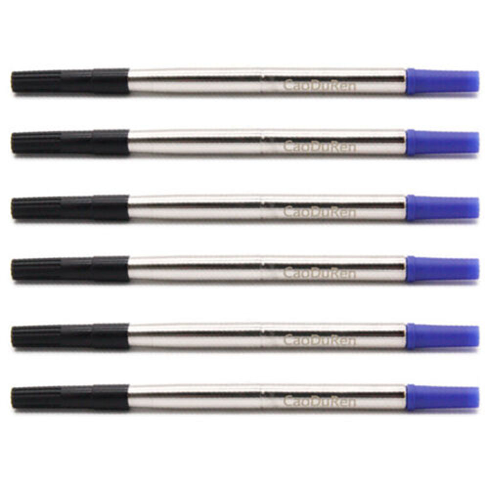 Recambios de bolígrafo Rollerball con punta de 116 mm de largo y 0,5 mm para Parker 3021531 1905323 Tinta alemana: Gris claro