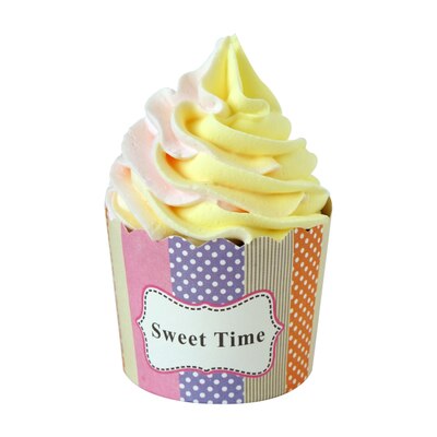 Artificial Cartoon Cupcake Mold 10cm Height Clay Cute Dessert Decorating for Showcase Photography Props Cake Food Store: 6